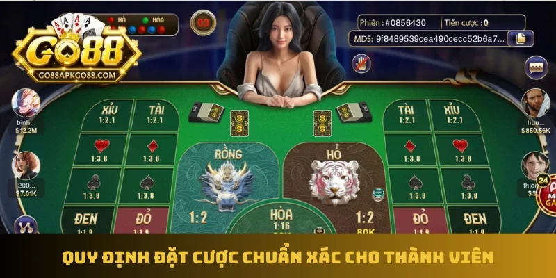 Quy định đặt cược chuẩn xác cho thành viên